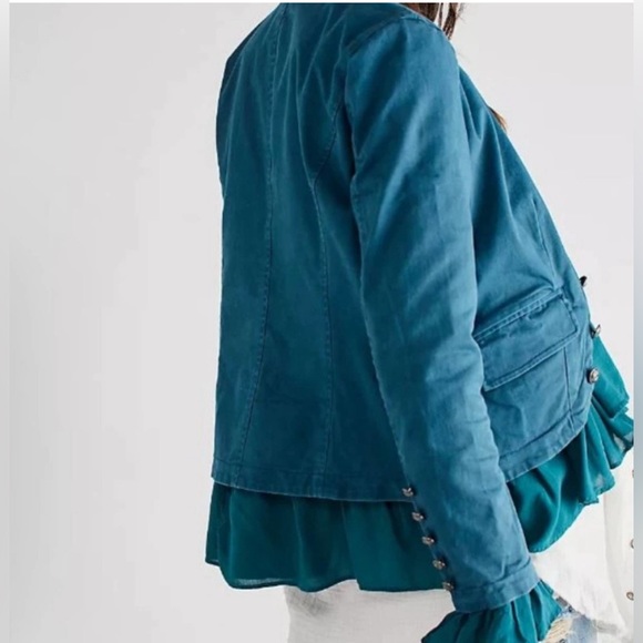 Free People ruffles romance jacket, small - Picture 5 of 9